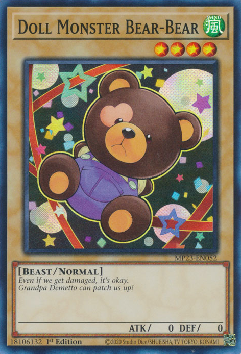 Doll Monster Bear-Bear [MP23-EN052] Super Rare | Cracking-Singles