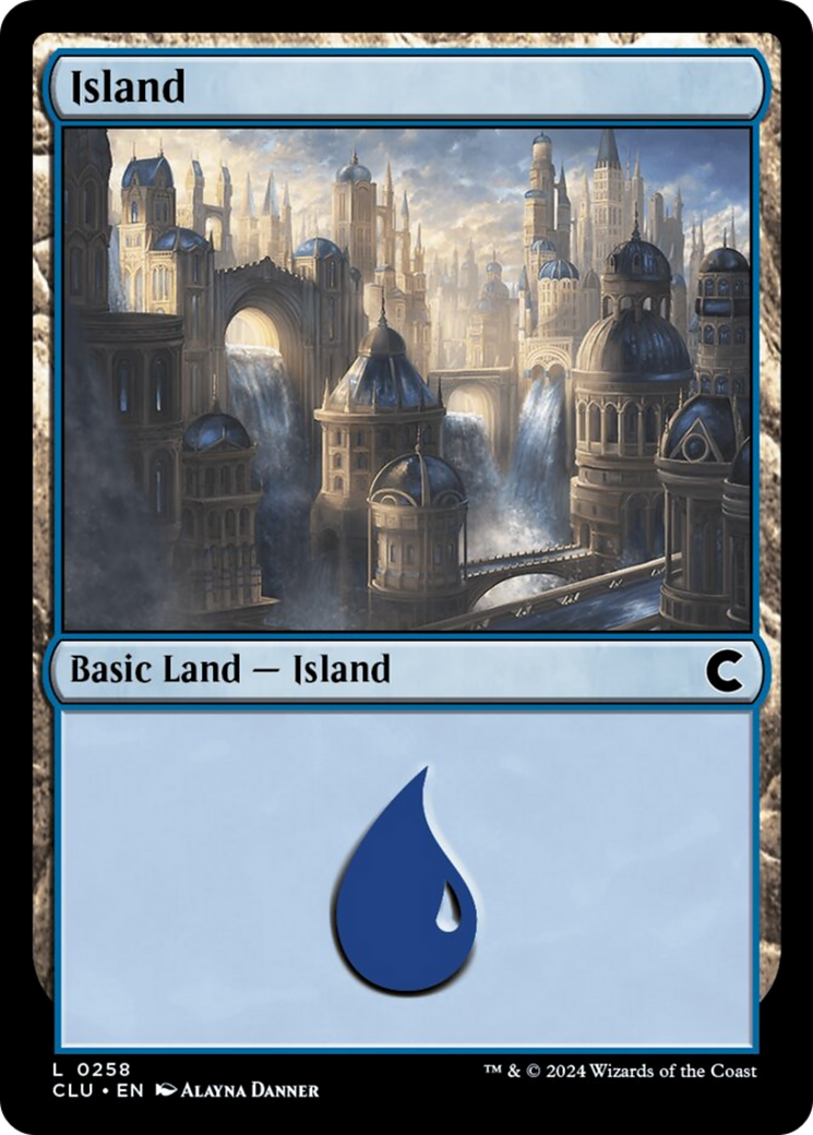 Island (0258) [Ravnica: Clue Edition] | Cracking-Singles