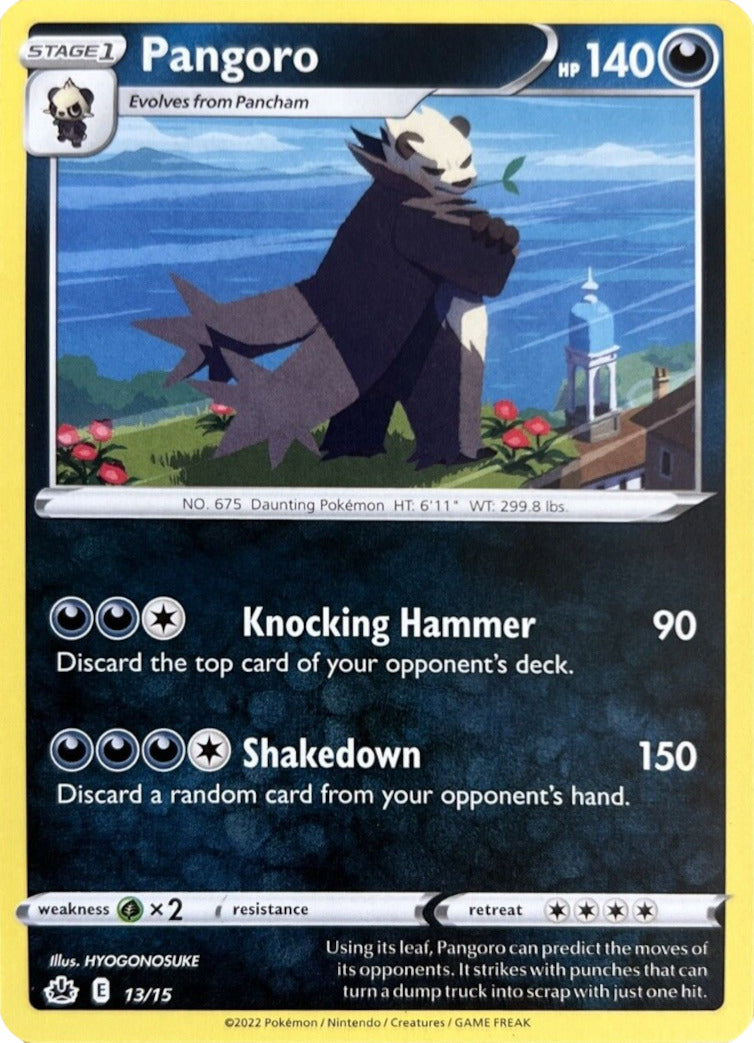 Pangoro (13/15) [McDonald's Promos: Match Battle] | Cracking-Singles