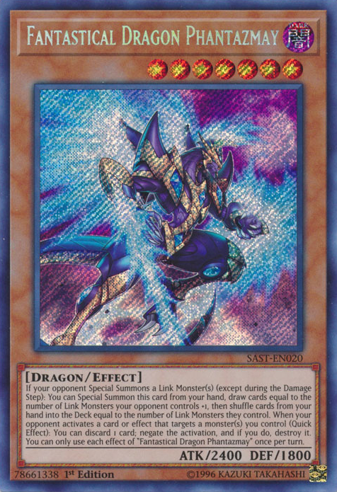 Fantastical Dragon Phantazmay [SAST-EN020] Secret Rare | Cracking-Singles