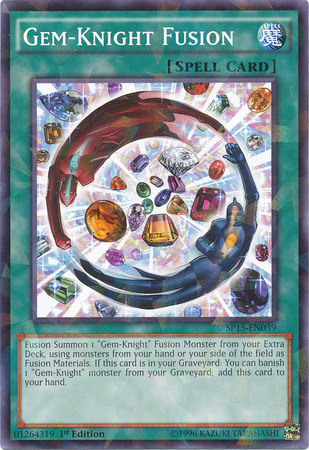 Gem-Knight Fusion [SP15-EN039] Shatterfoil Rare | Cracking-Singles