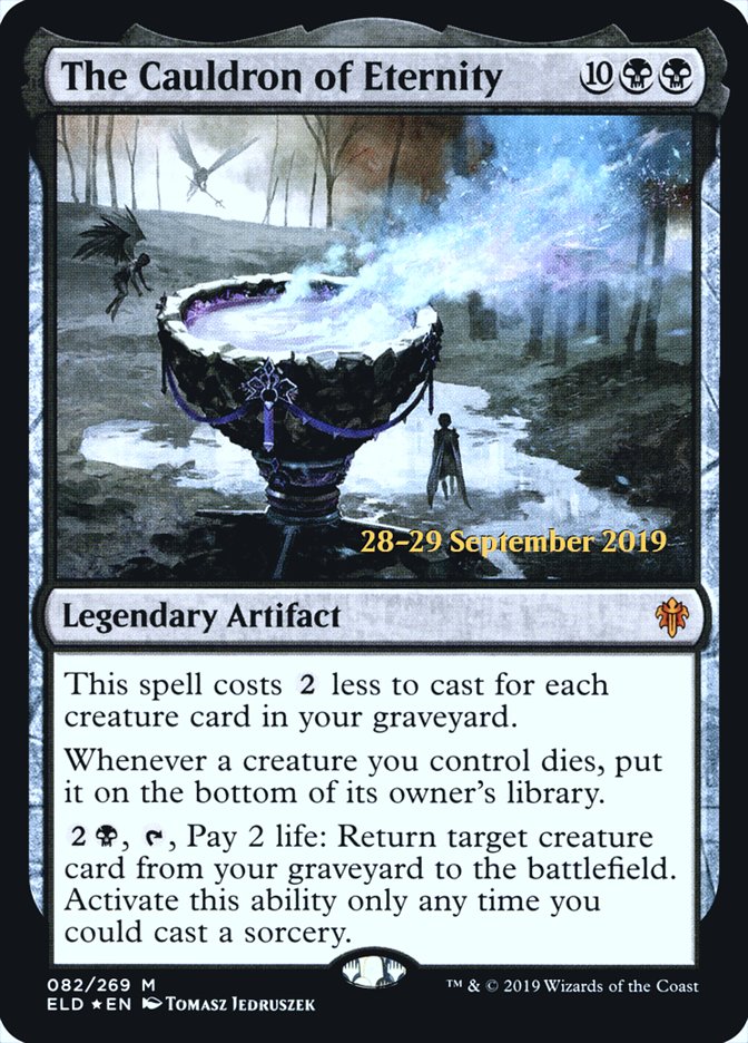 The Cauldron of Eternity  [Throne of Eldraine Prerelease Promos] | Cracking-Singles