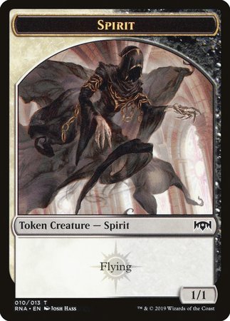 Spirit Token [Ravnica Allegiance Tokens] | Cracking-Singles