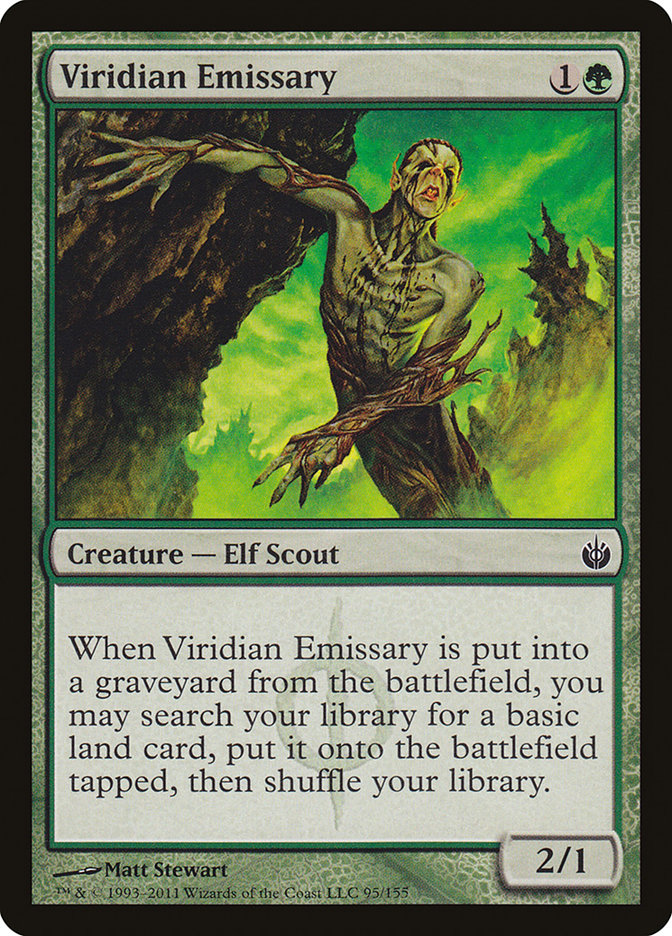 Viridian Emissary [Mirrodin Besieged] | Cracking-Singles