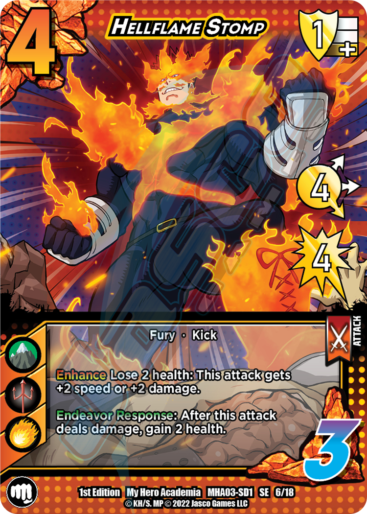 Hellflame Stomp [Endeavor Clash Deck] | Cracking-Singles