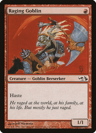 Raging Goblin [Duel Decks: Elves vs. Goblins] | Cracking-Singles