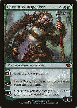 Garruk Wildspeaker [Duel Decks: Garruk vs. Liliana] | Cracking-Singles