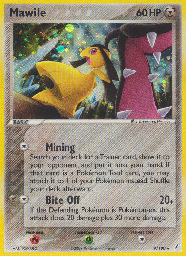 Mawile (9/100) [EX: Crystal Guardians] | Cracking-Singles