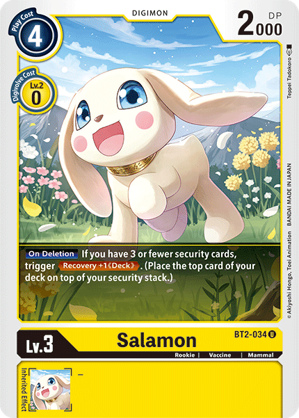 Salamon [BT2-034] [Release Special Booster Ver.1.5] | Cracking-Singles