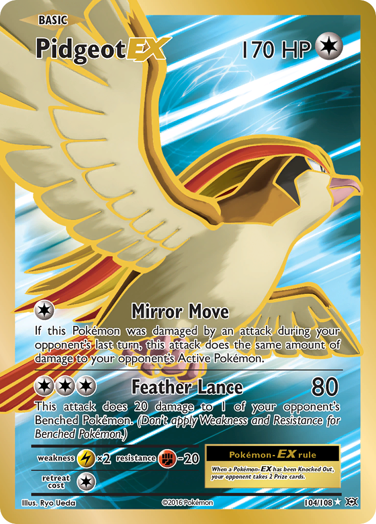 Pidgeot EX (104/108) [XY: Evolutions] | Cracking-Singles