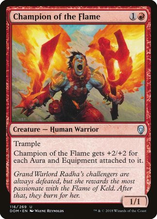 Champion of the Flame [Dominaria] | Cracking-Singles