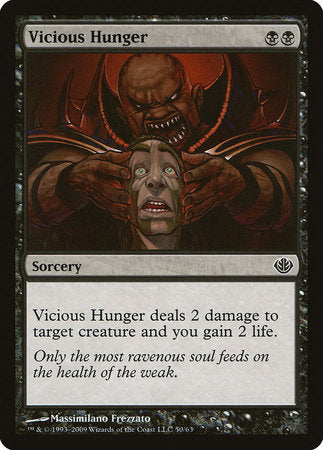 Vicious Hunger [Duel Decks: Garruk vs. Liliana] | Cracking-Singles