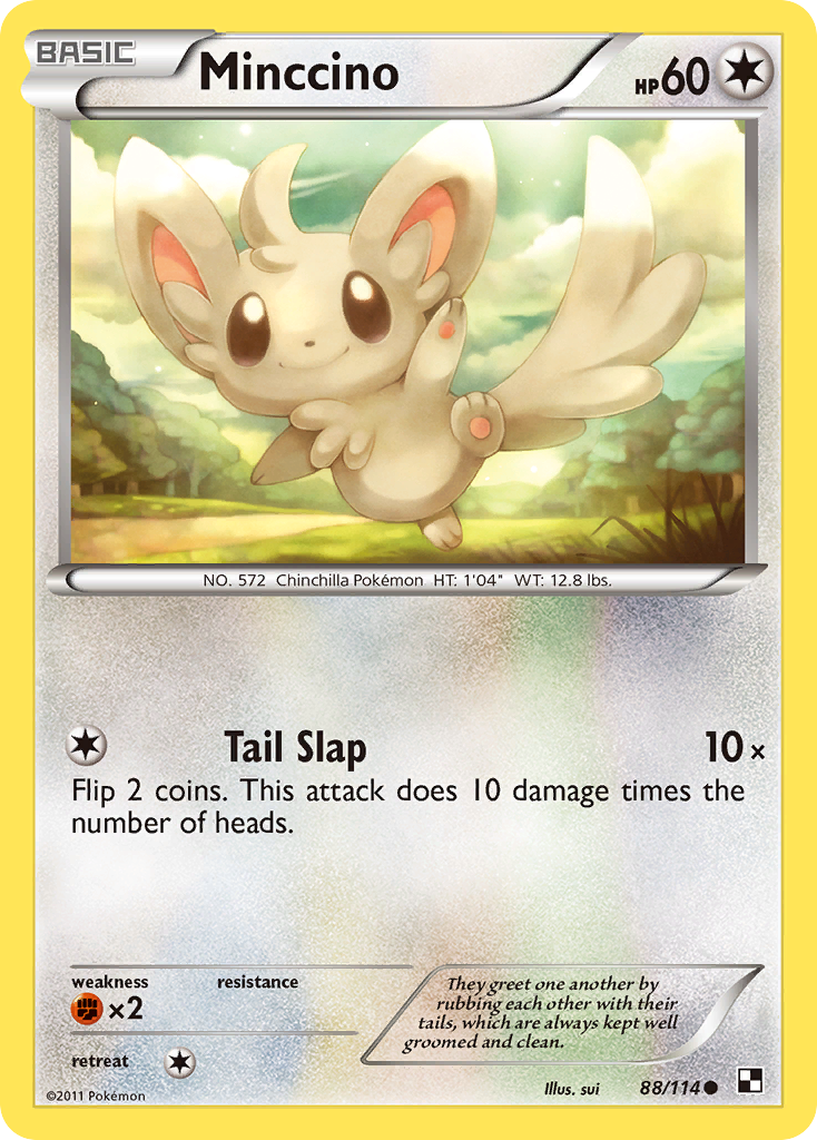 Minccino (88/114) [Black & White: Base Set] | Cracking-Singles