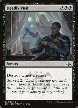 Deadly Visit [Guilds of Ravnica] | Cracking-Singles