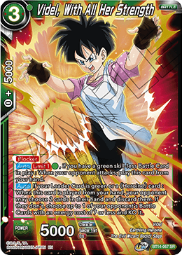 Videl, With All Her Strength (BT14-067) [Cross Spirits] | Cracking-Singles