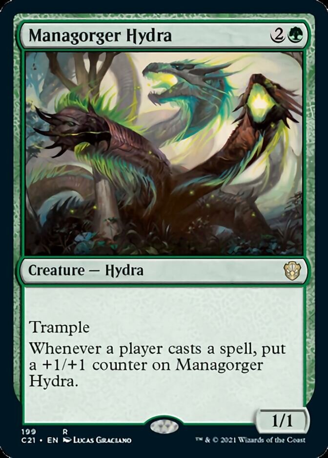 Managorger Hydra [Commander 2021] | Cracking-Singles