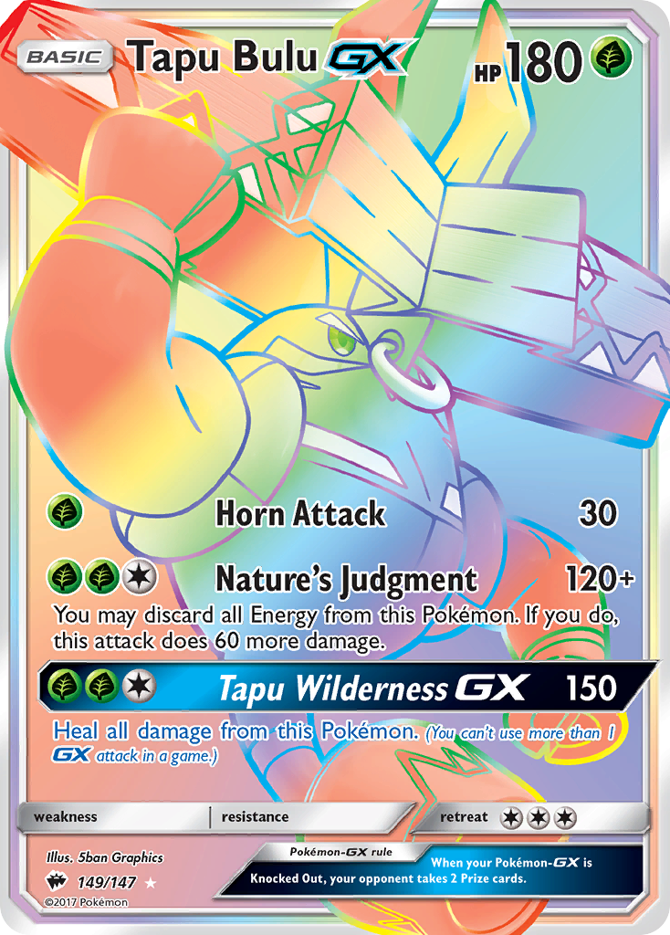 Tapu Bulu GX (149/147) [Sun & Moon: Burning Shadows] | Cracking-Singles