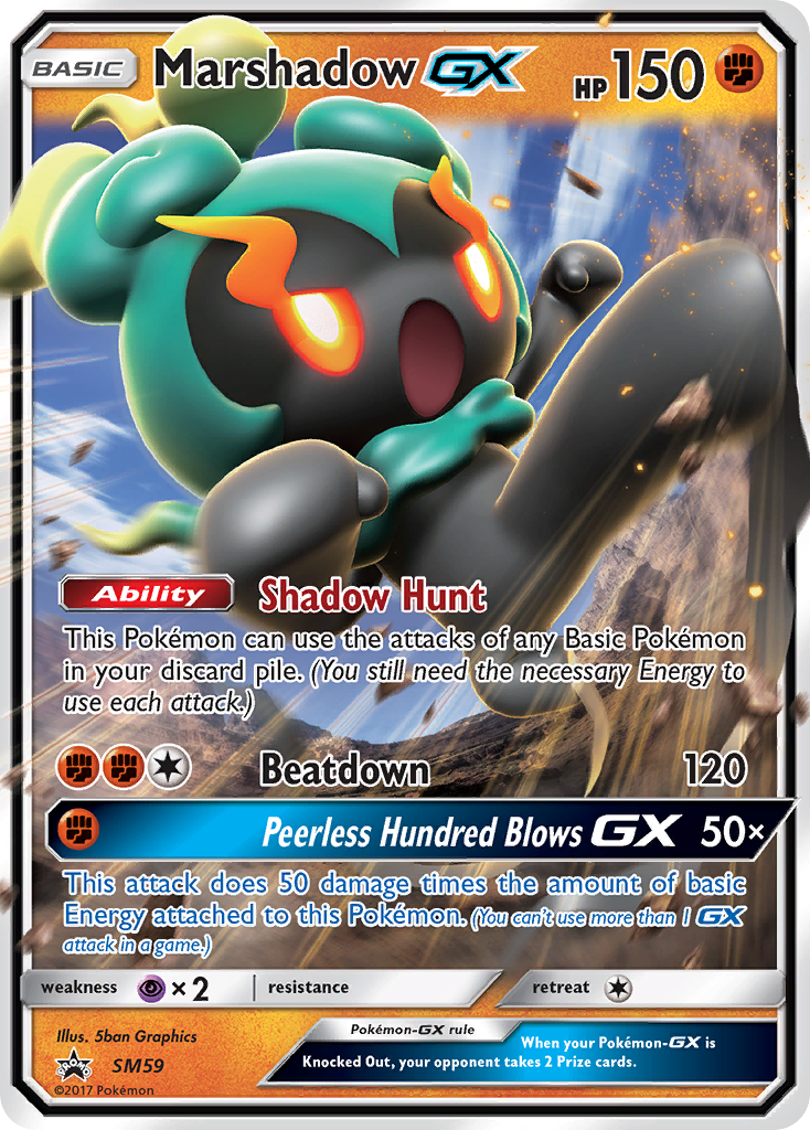 Marshadow GX (SM59) [Sun & Moon: Black Star Promos] | Cracking-Singles