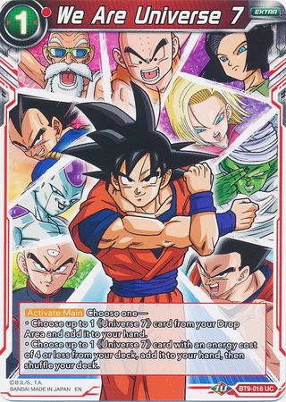 We Are Universe 7 [BT9-018] | Cracking-Singles