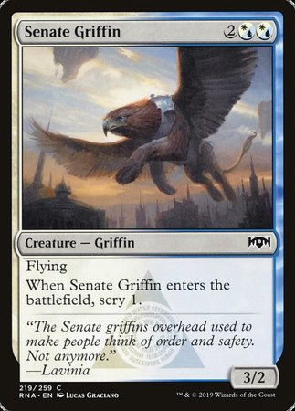 Senate Griffin [Ravnica Allegiance] | Cracking-Singles