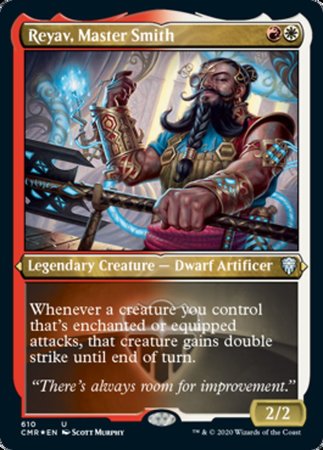 Reyav, Master Smith (Foil Etched) [Commander Legends] | Cracking-Singles