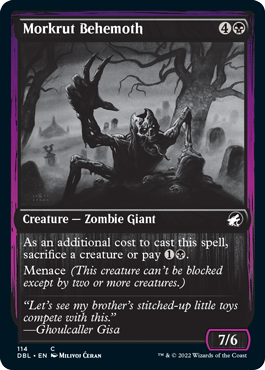 Morkrut Behemoth [Innistrad: Double Feature] | Cracking-Singles