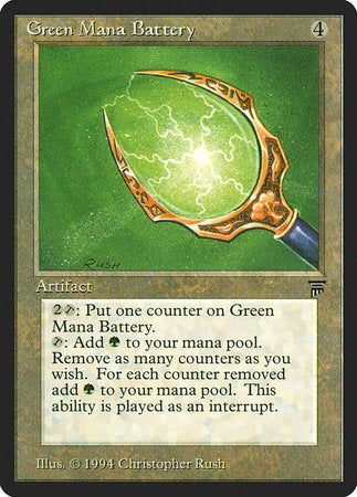 Green Mana Battery [Legends] | Cracking-Singles