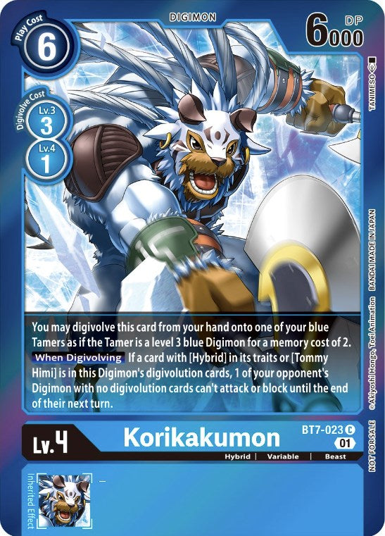 Korikakumon [BT7-023] (Event Pack 3) [Next Adventure Promos] | Cracking-Singles