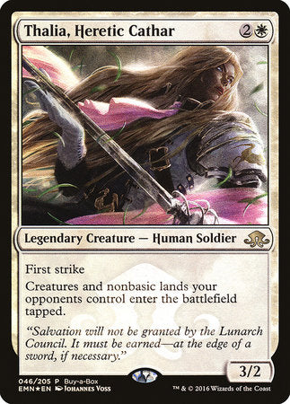 Thalia, Heretic Cathar [Eldritch Moon Promos] | Cracking-Singles