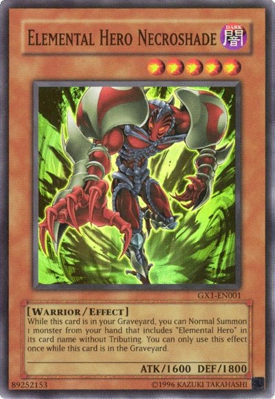 Elemental Hero Necroshade [GX1-EN001] Super Rare | Cracking-Singles