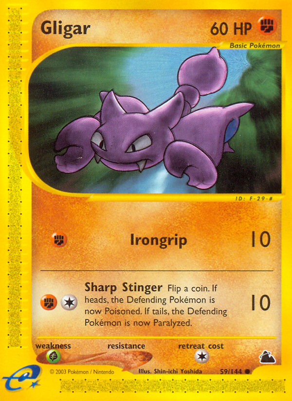 Gligar (59/144) [Skyridge] | Cracking-Singles