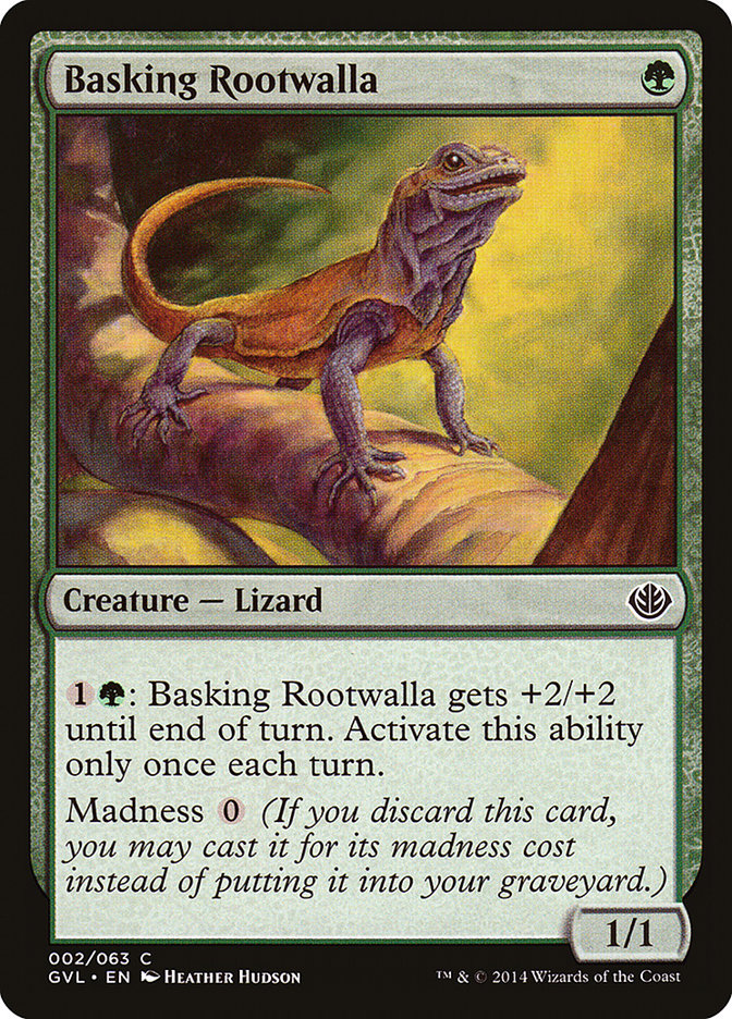 Basking Rootwalla (Garruk vs. Liliana) [Duel Decks Anthology] | Cracking-Singles