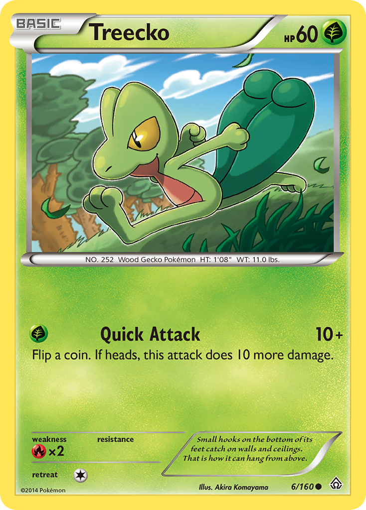 Treecko (6/160) [XY: Primal Clash] | Cracking-Singles