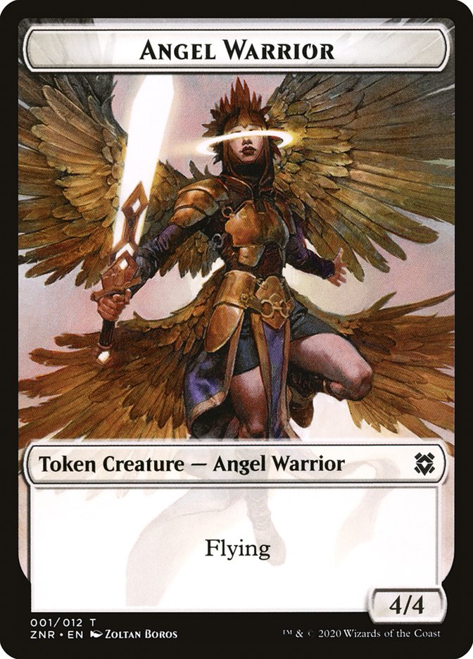 Angel Warrior Token [Zendikar Rising] | Cracking-Singles