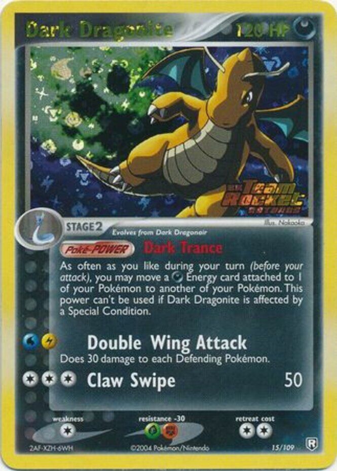 Dark Dragonite (15/109) (Stamped) [EX: Team Rocket Returns] | Cracking-Singles