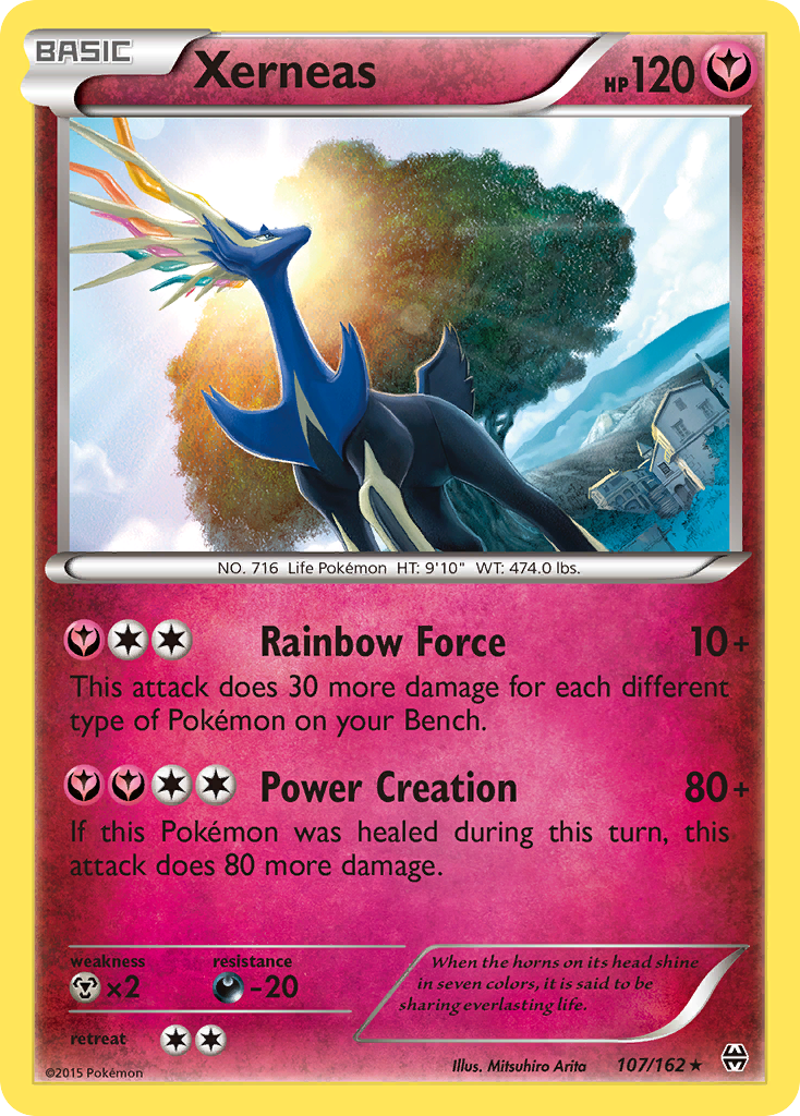 Xerneas (107/162) [XY: BREAKthrough] | Cracking-Singles