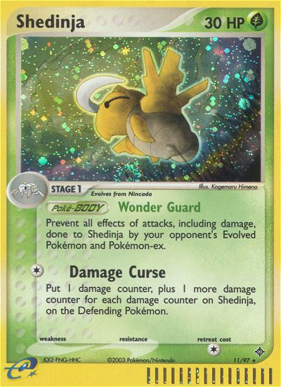 Shedinja (11/97) [EX: Dragon] | Cracking-Singles