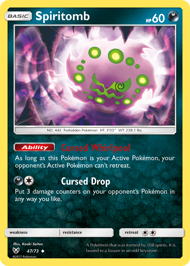 Spiritomb (47/73) [Sun & Moon: Shining Legends] | Cracking-Singles