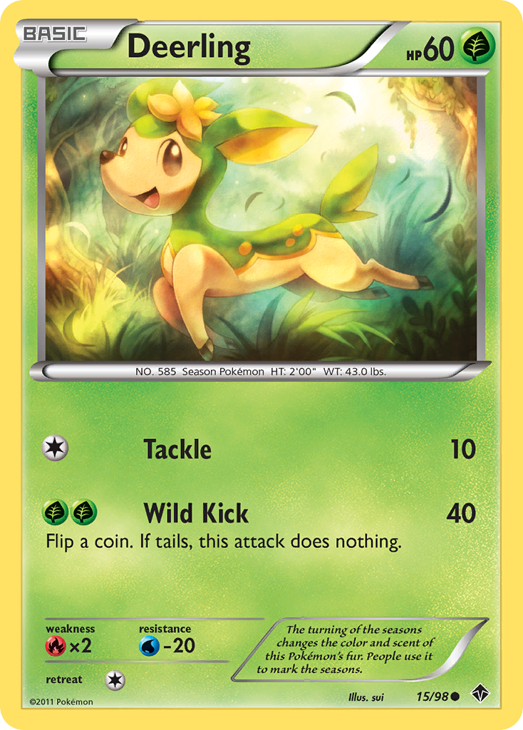 Deerling (15/98) [Black & White: Emerging Powers] | Cracking-Singles