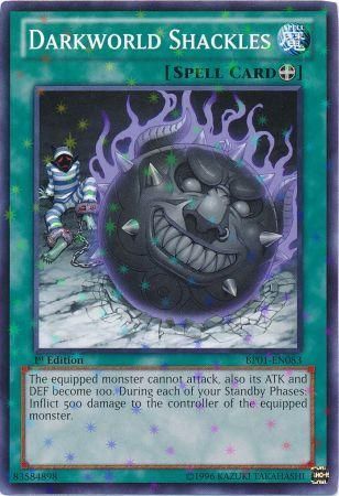 Darkworld Shackles [BP01-EN083] Starfoil Rare | Cracking-Singles