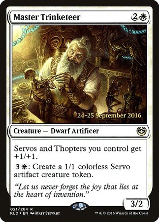 Master Trinketeer [Kaladesh Promos] | Cracking-Singles