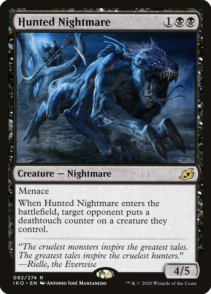 Hunted Nightmare [Ikoria: Lair of Behemoths] | Cracking-Singles