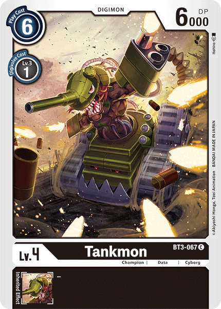 Tankmon [BT3-067] [Release Special Booster Ver.1.5] | Cracking-Singles