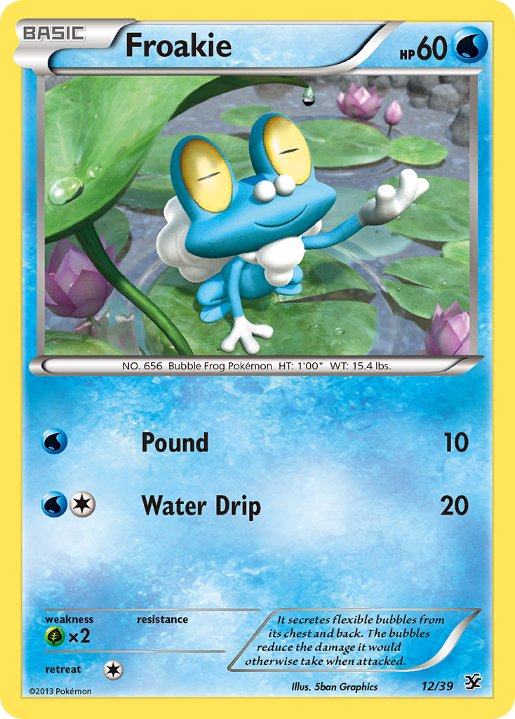 Froakie (12/39) [XY: Kalos Starter Set] | Cracking-Singles