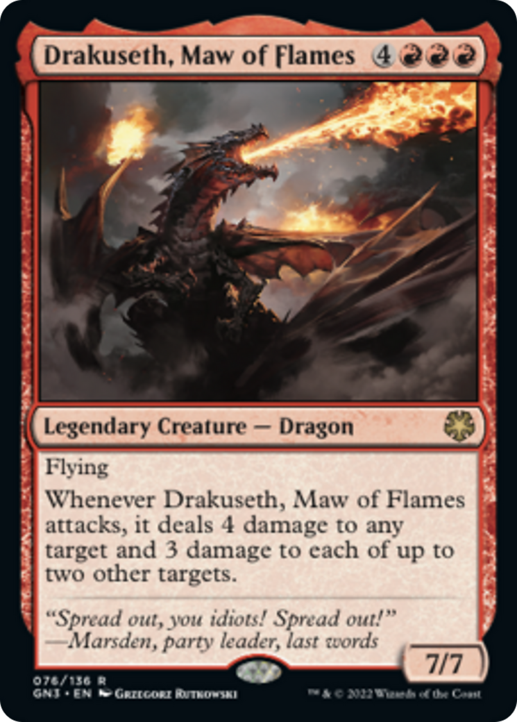 Drakuseth, Maw of Flames [Game Night: Free-for-All] | Cracking-Singles