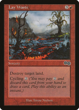 Lay Waste [Urza's Saga] | Cracking-Singles