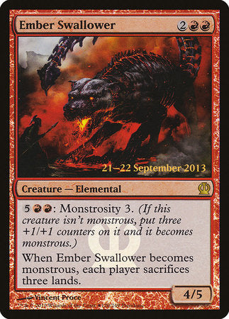 Ember Swallower [Theros Promos] | Cracking-Singles