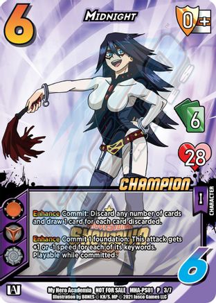 Midnight (Champion) [Series 1 Promos] | Cracking-Singles