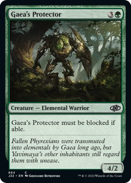 Gaea's Protector [Jumpstart 2022] | Cracking-Singles