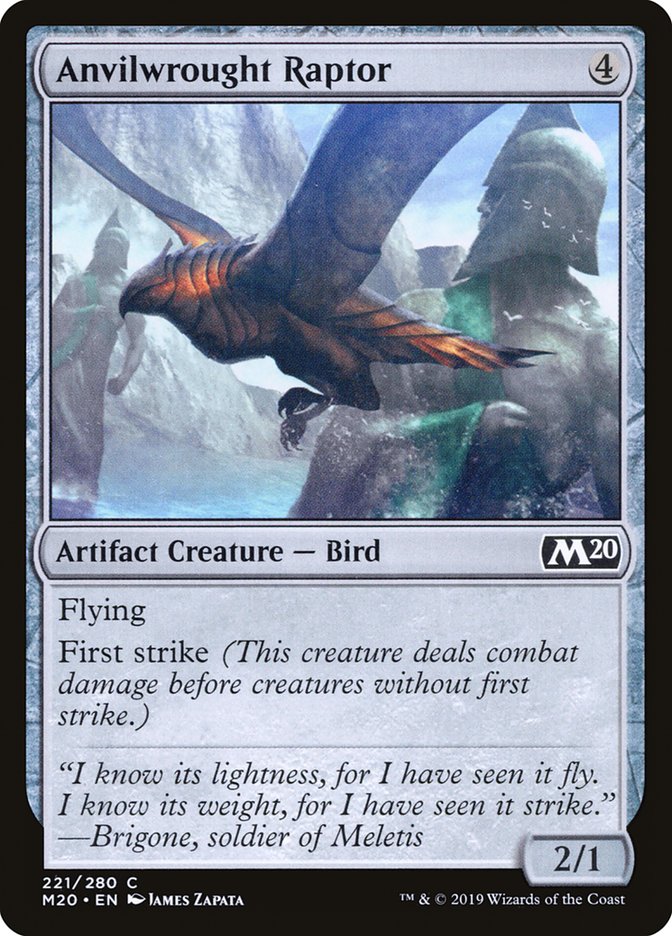 Anvilwrought Raptor [Core Set 2020] | Cracking-Singles